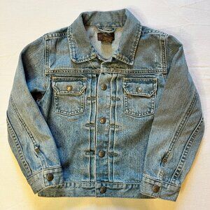 Polo‎ Ralph Lauren American Dungarees Girls Denim Jacket 100% Cotton Size 5